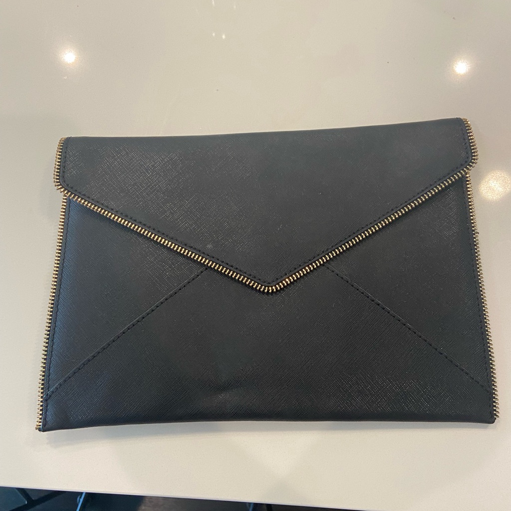 Rebecca Minkoff Envelope Leather Clutch